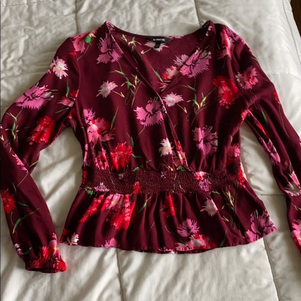Express Floral Crop Top
